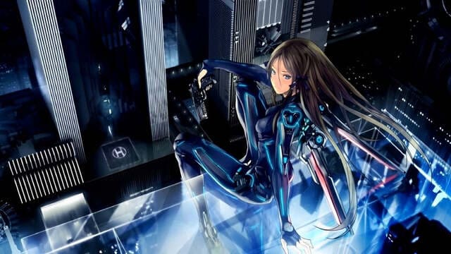 anime nữ lạnh lùng vô cảm ngầu