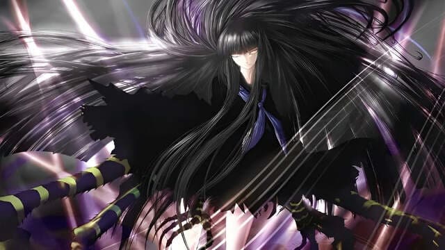 anime nữ lạnh lùng vô cảm ngầu