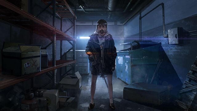 anime nữ lạnh lùng vô cảm ngầu