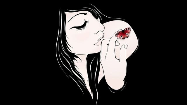 anime nữ lạnh lùng vô cảm ngầu