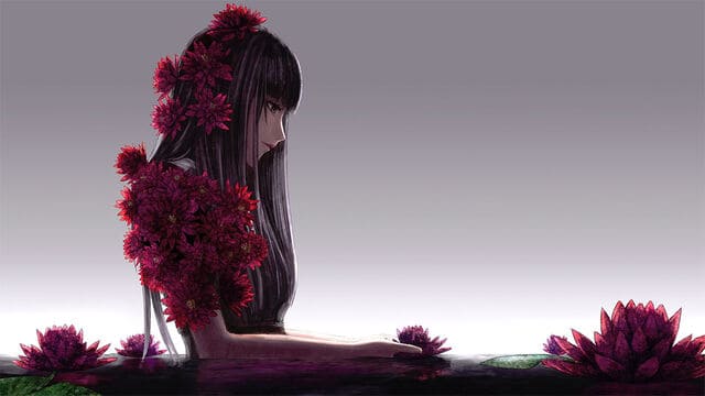 anime nữ lạnh lùng vô cảm ngầu
