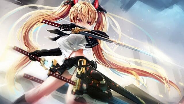 anime nữ lạnh lùng vô cảm ngầu