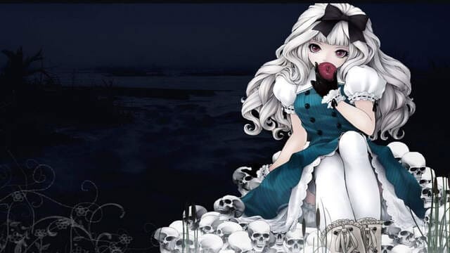 anime nữ lạnh lùng vô cảm ngầu
