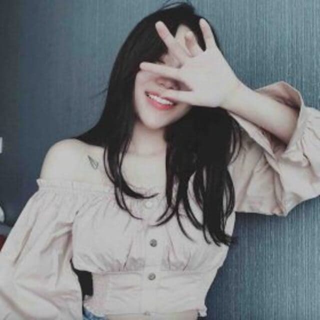 Avatar ảnh girl che mặt lạnh lùng