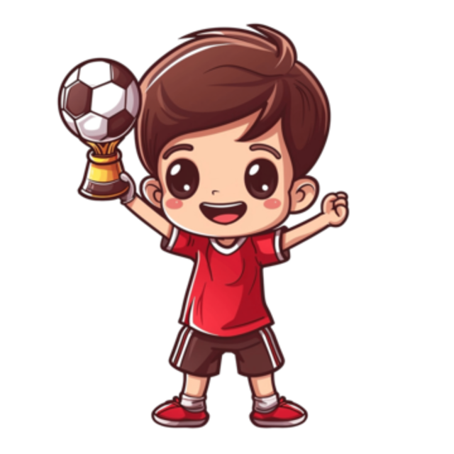 Avatar đá bóng Anime cute