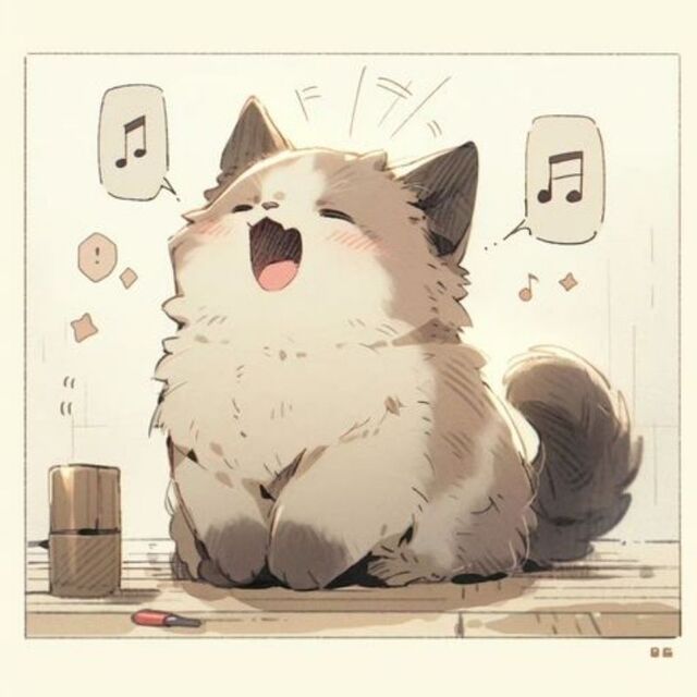Avatar mèo cute anime