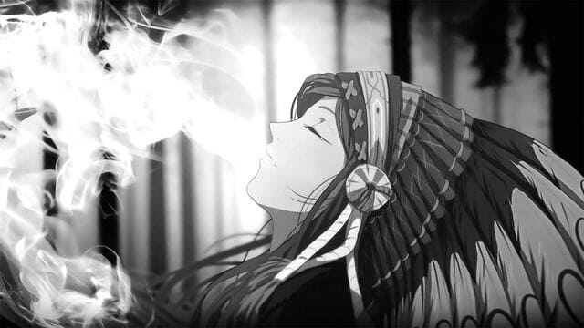 Avatar nữ ngầu hút thuốc