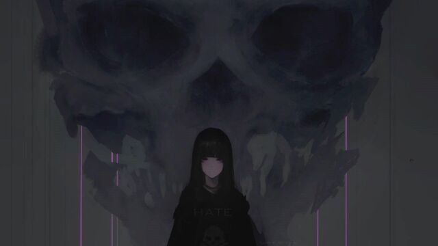 Hình ảnh anime buồn u tối