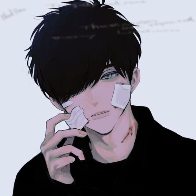 Hình ảnh anime nam buồn