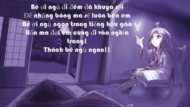hình ảnh ma kinh dị chúc ngủ ngon