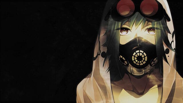 Hình ảnh nữ che mặt anime