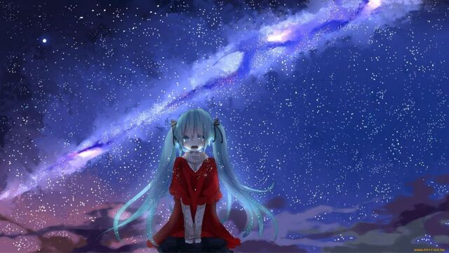 Hình ảnh anime buồn cô đơn nữ