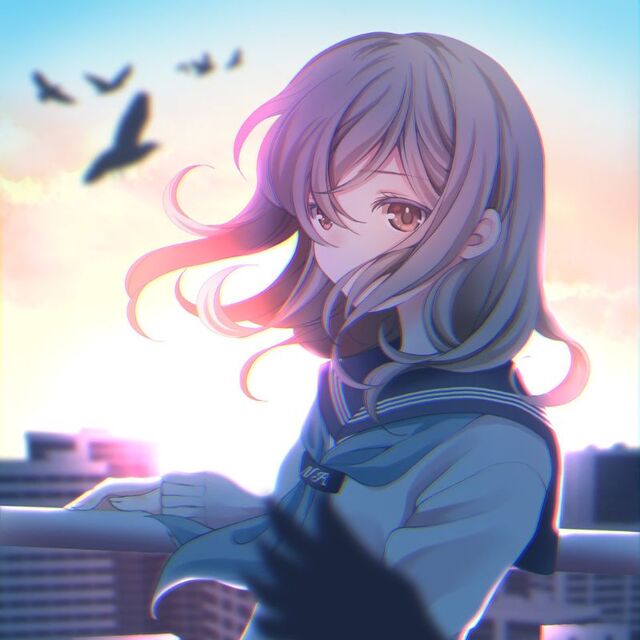 Hình ảnh anime buồn cô đơn nữ