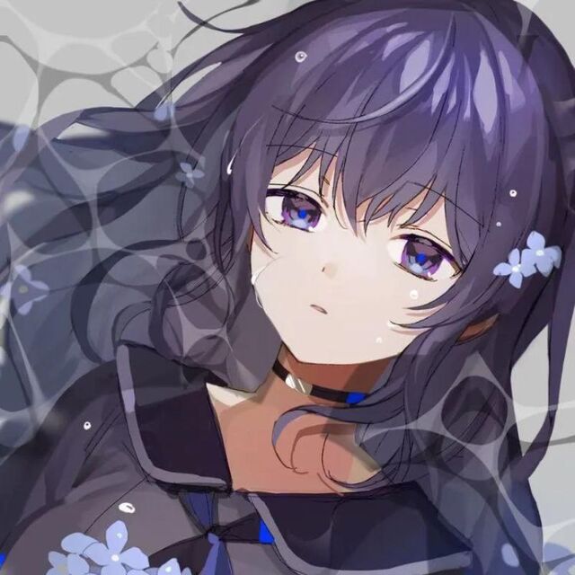 Hình ảnh anime buồn cô đơn nữ
