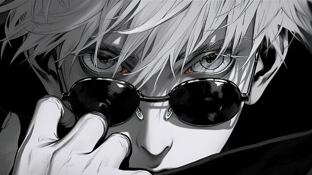 Ảnh anime ngầu nam tông màu tối