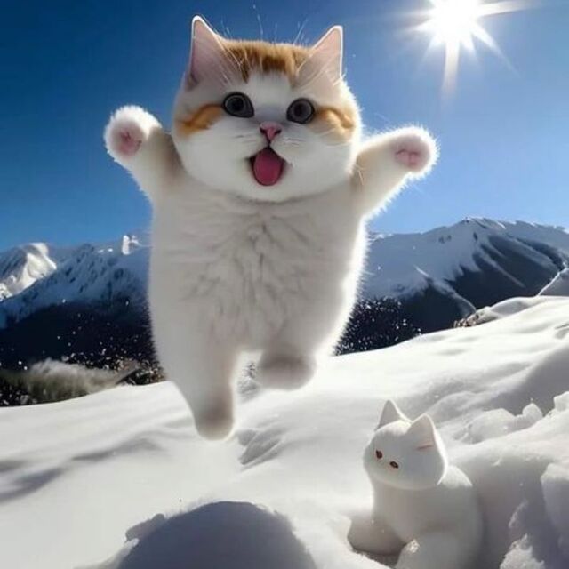Hình avatar cute mèo