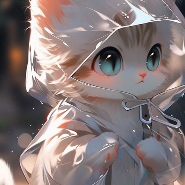 Hình avatar cute mèo