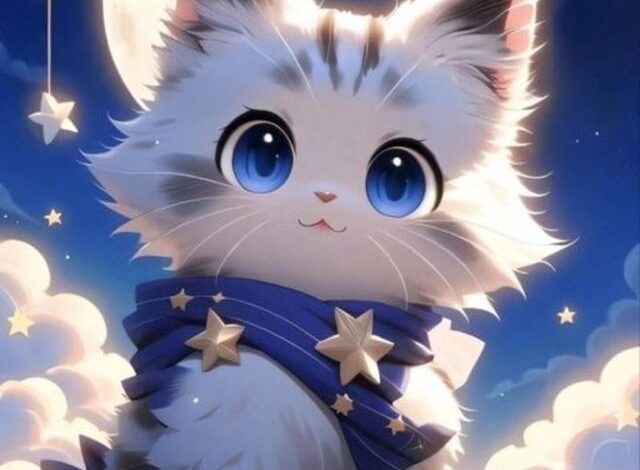 Hình avatar cute mèo