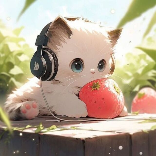 Hình avatar cute mèo