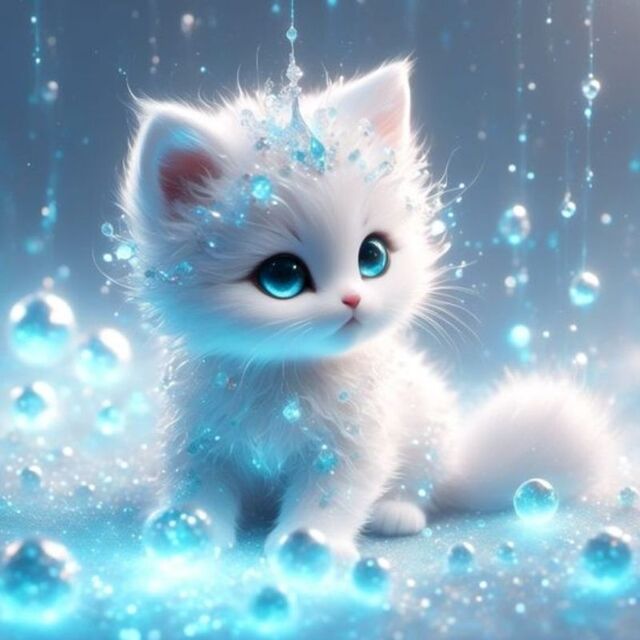 Hình avatar cute mèo