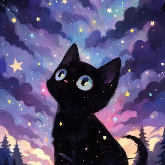 Hình avatar cute mèo