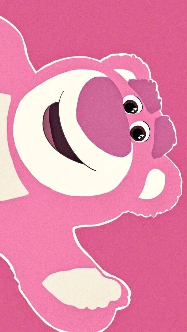 Hình gấu dâu Lotso cute cho điện thoại