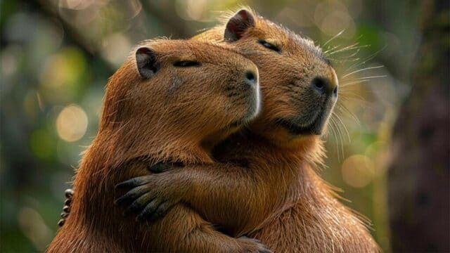 hình nền Capybara cho máy tính