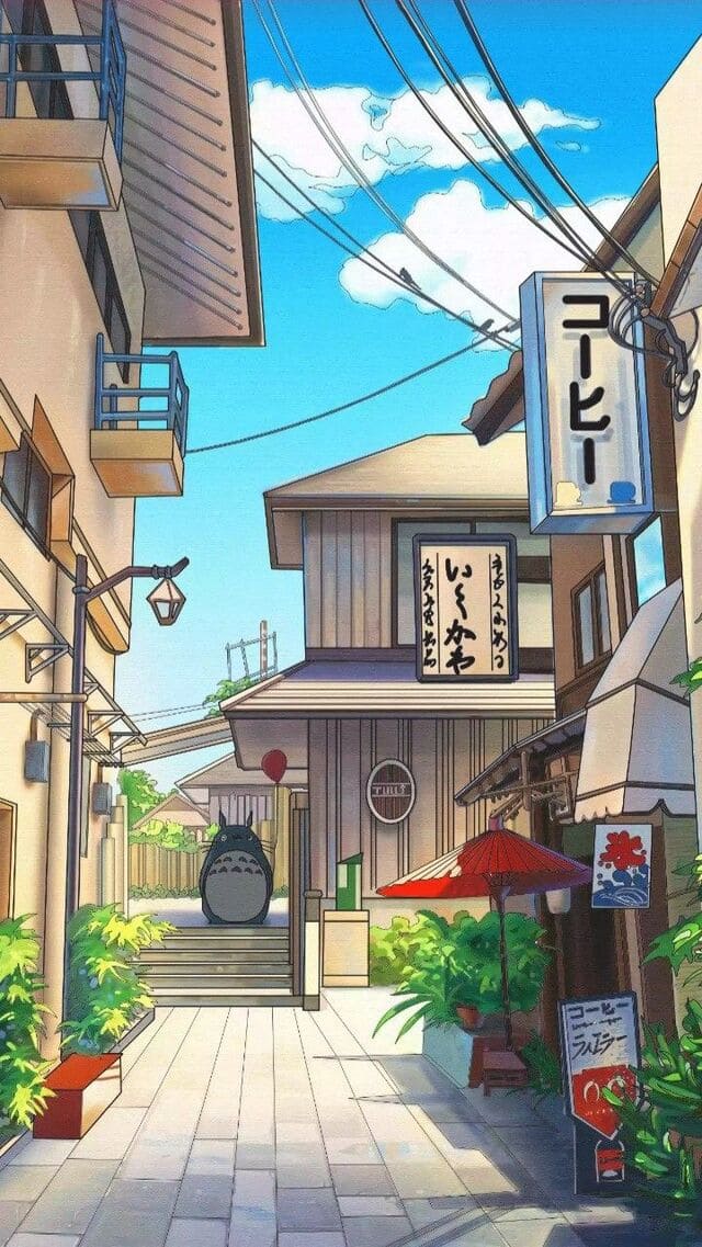 hình nền điện thoại anime Nhật Bản