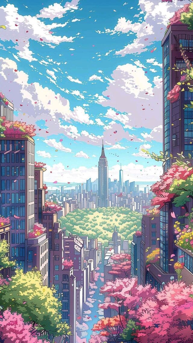 hình nền điện thoại anime Nhật Bản