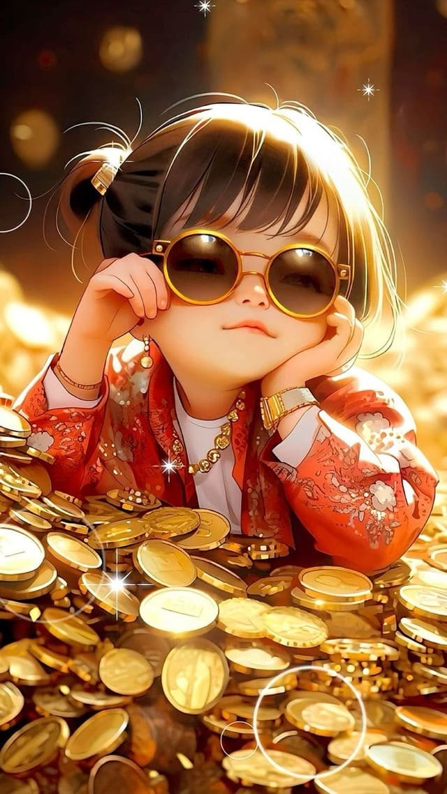 hình nền may mắn, hút tài lộc