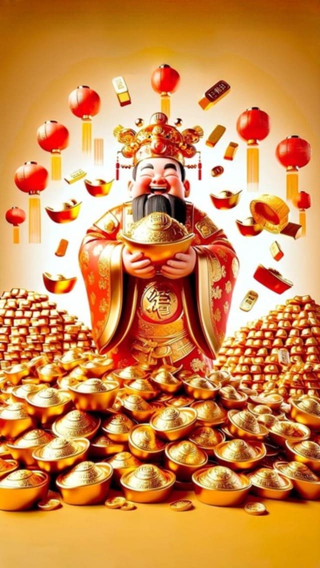 hình nền may mắn, hút tài lộc
