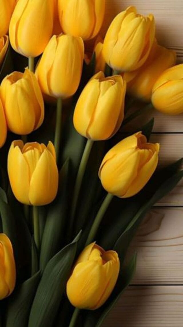 hình nền hoa tulip chill cho điện thoại