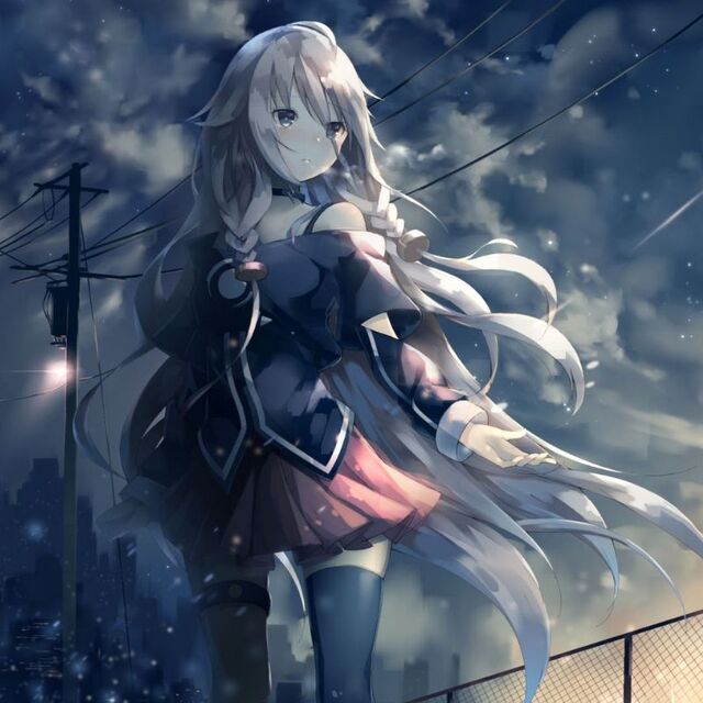 Hình ảnh anime buồn cô đơn nữ