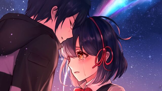 Hình ảnh anime buồn cho cặp đôi