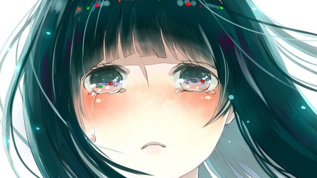 Hình ảnh anime buồn cô đơn nữ